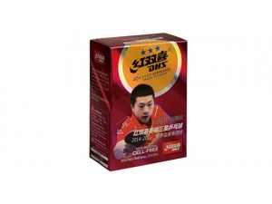 賽福黃色三星40mm+乒乓球(六只裝)